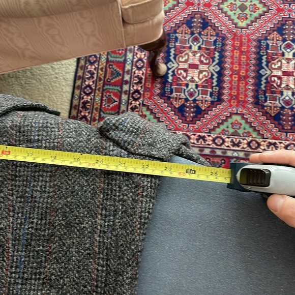 Harris Tweed Vintage sports jacket size 46L 1980s - Picture 10 of 11